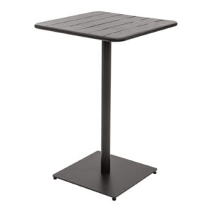 Mesa alta acero phuket Antracita Import