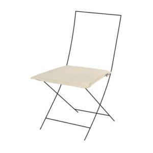 Cojin silla zippo crudo 40 x 40 x 5 cm aluminio