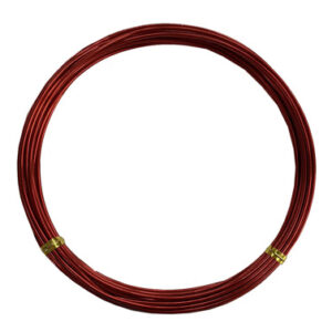 Alambre aluminio rollo rojo 1,5 mm x 5 m Clavex