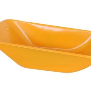 BANDEJA NILON 100 L CARRETILLA OBRAS - SE/570-AMARILLA