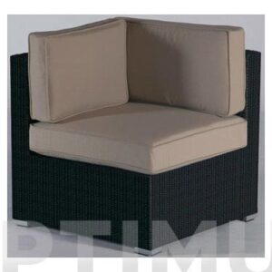 Modular sillon rinconera ratan 5744-marrón