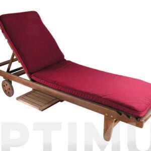 Cojin cama fija granate 40655 196 x 60 x 8 cm